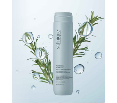 Новинка Очищающий кондиционер для жирных волос, 280 мл, Purifying Scalp & Hair Conditioner 280ml Satinique